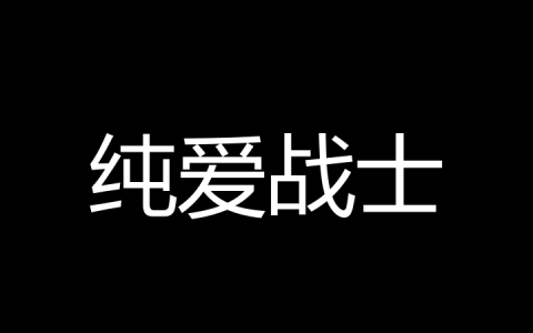 纯爱战士是什么梗