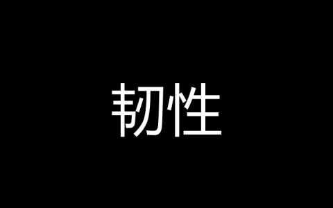 韧性是什么梗？