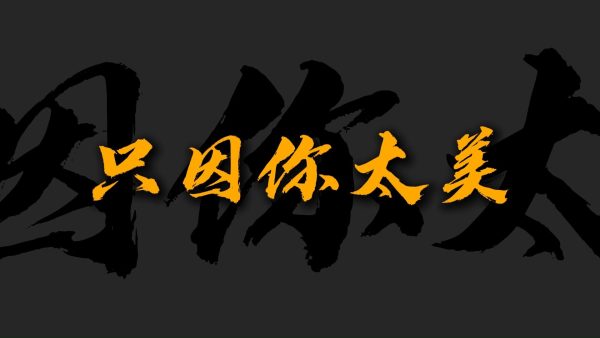 只因你太美是什么梗?