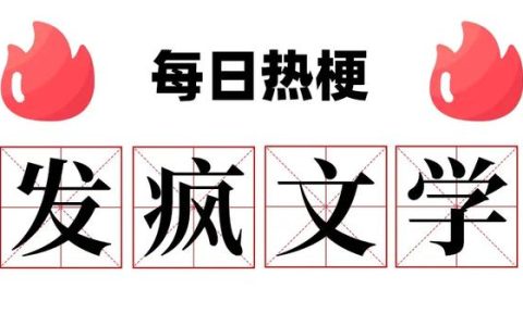 发疯文学是什么梗？